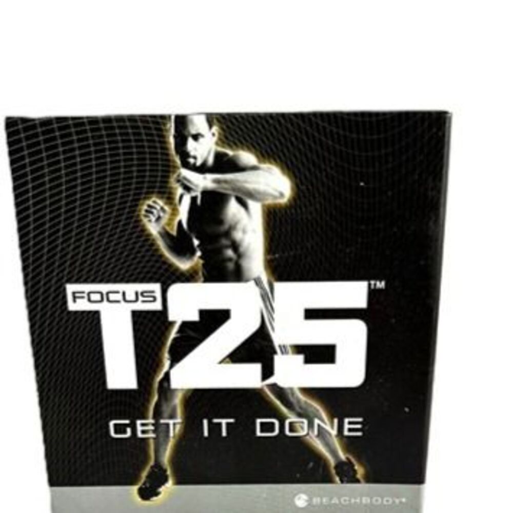 Beachbody Focus T25 Workout DVD Set Get It Done 10-Week Fitness Program